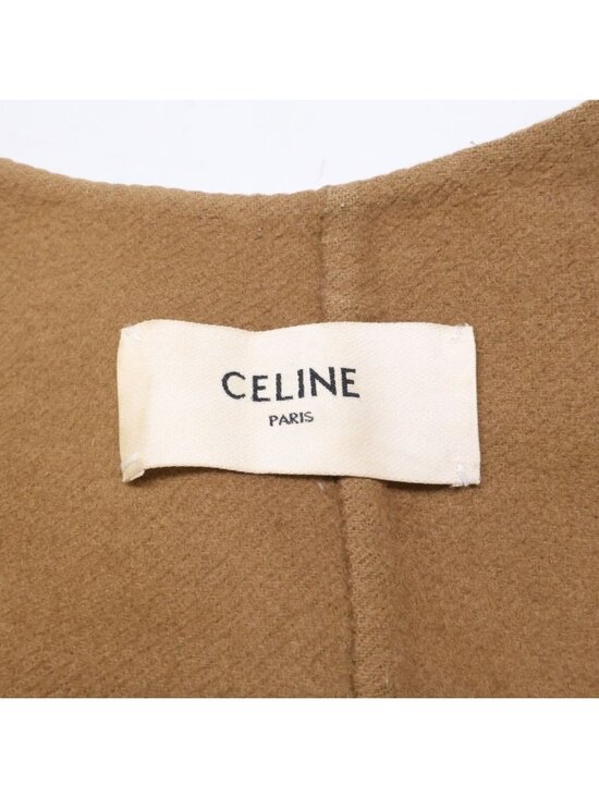 Celine Cashmere with Belt Open Front 34 main image 7